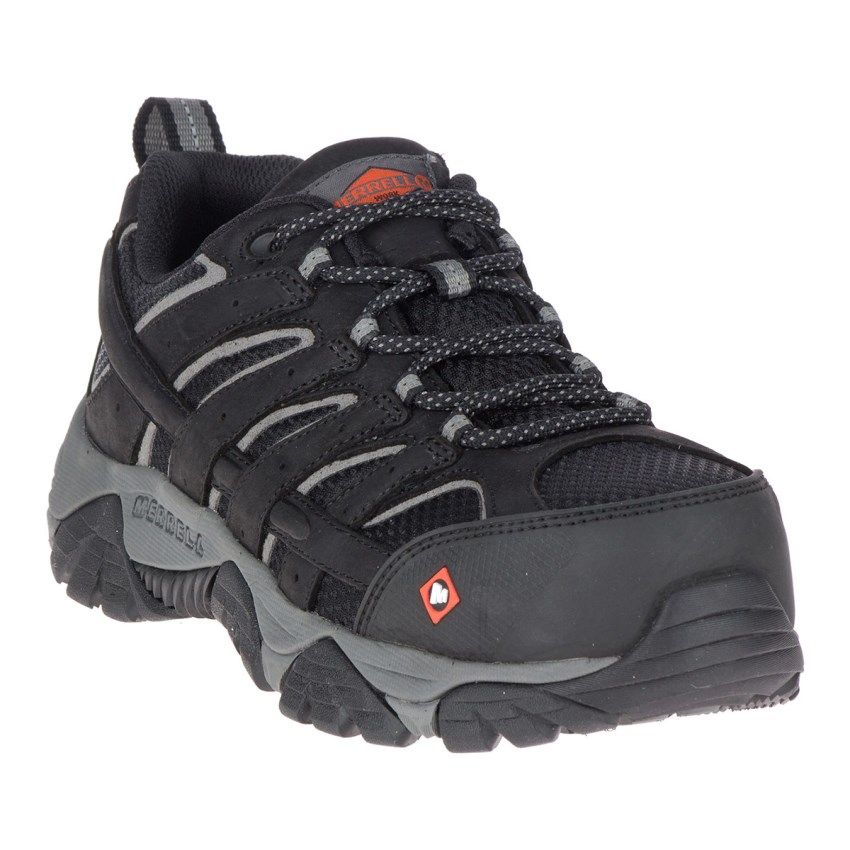 Chaussure de Securite Merrell Moab Vertex Vent Comp Toe Noir Femme | N.P.VAQY